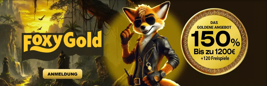 Foxy Gold 🎖️ Offizielle Seite Foxy Gold Casino in Deutschland